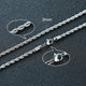 Twisted Rope Figaro Necklaces