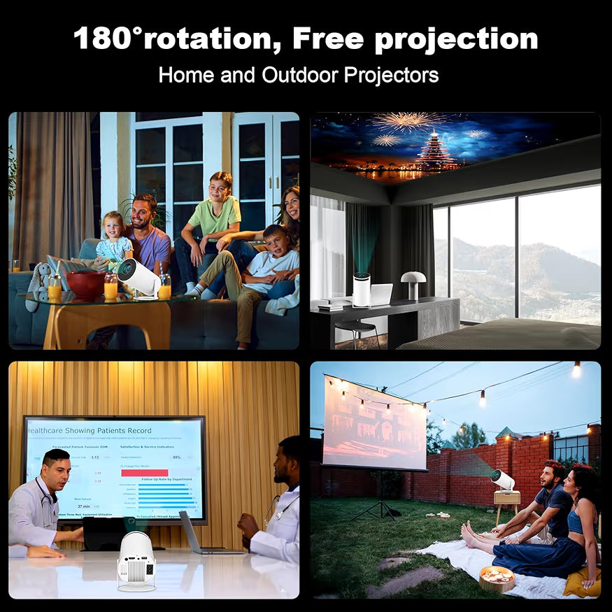 HY300 Pro Projector Home Theater