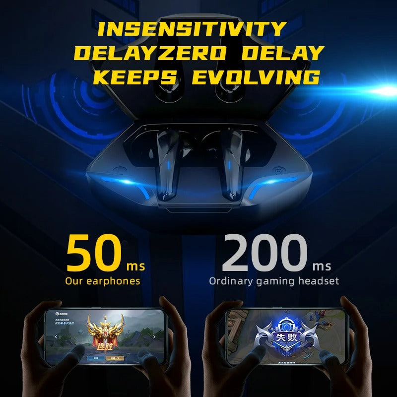 X15Pro Wireless Bluetooth 5.0 In-Ear Gaming Headset