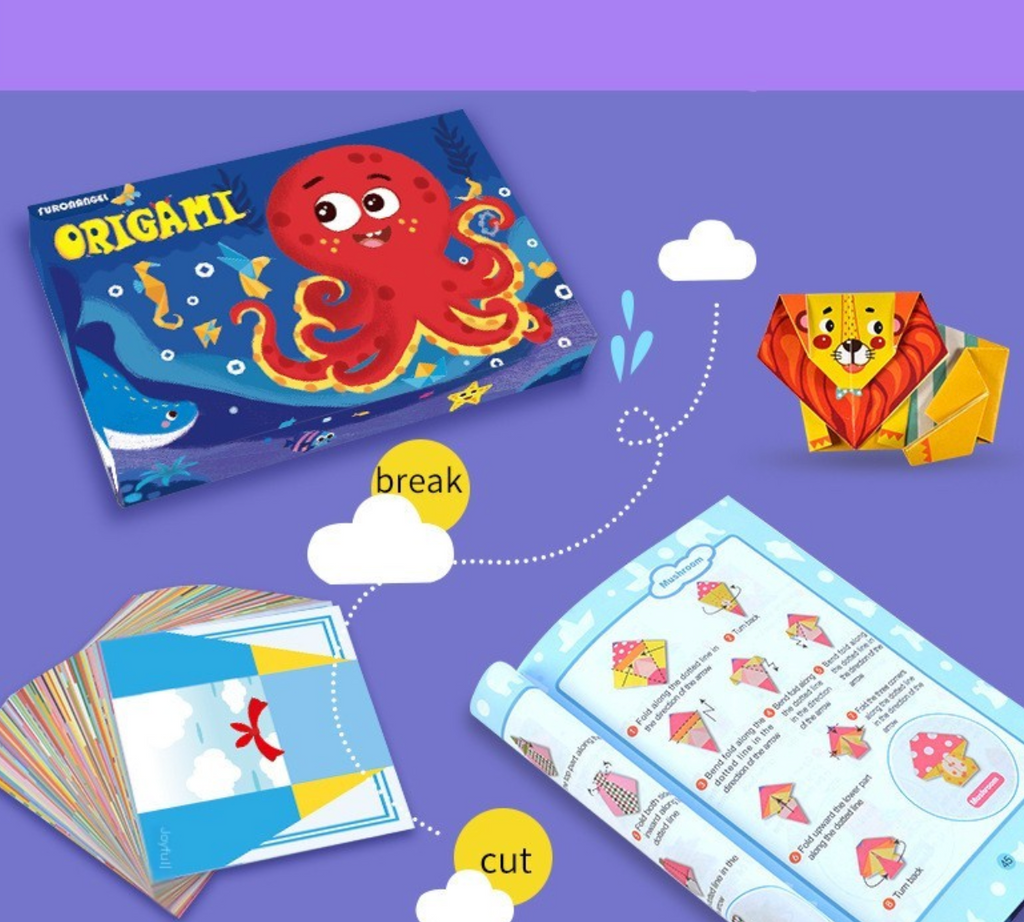 Kids DIY Colorful Origami Kit