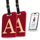 Initials Bag tag A [pack 2]